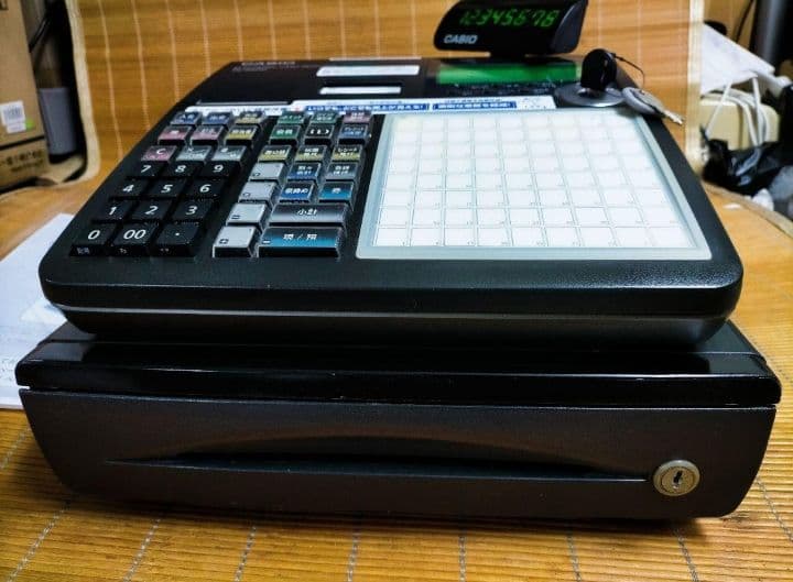 カシオレジスター　TK-2500　設定無料　72タッチ3面　615400