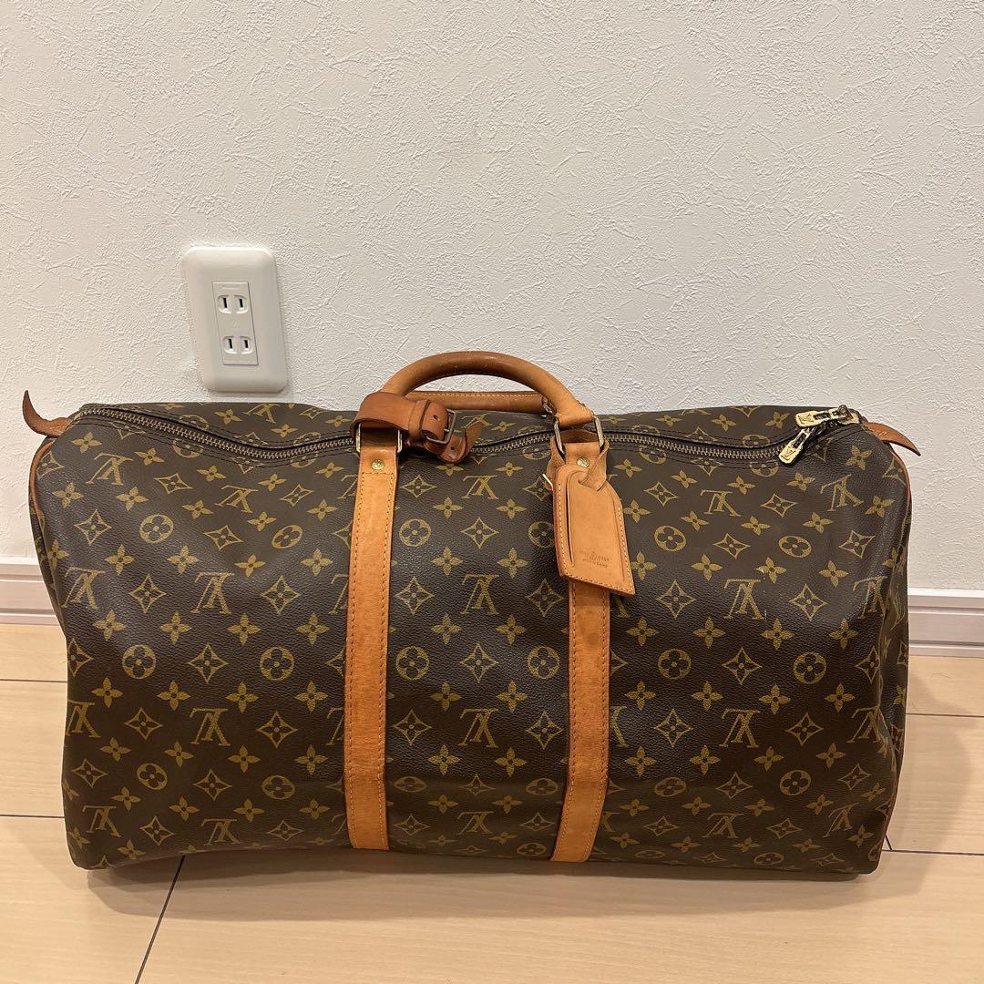 ルイヴィトン　モノグラム　キーポル50　ボストンバッグ　旅行用バッグ