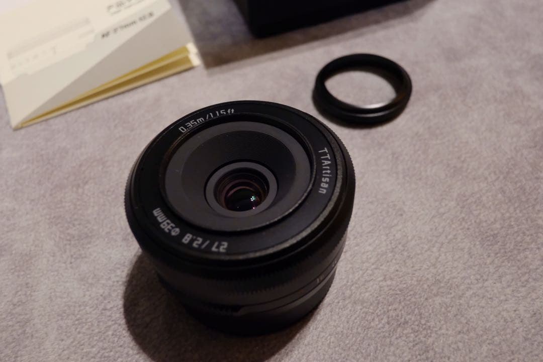 銘匠光学　TTArtisan AF 27mm f2.8 xマウント