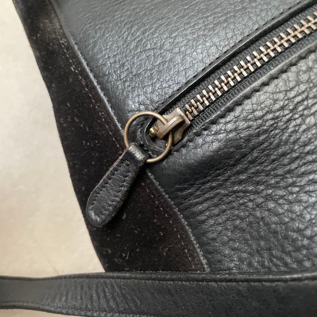 【廃盤】オールドコーチ クラブタンレザー スエード バークレー リュック 黒