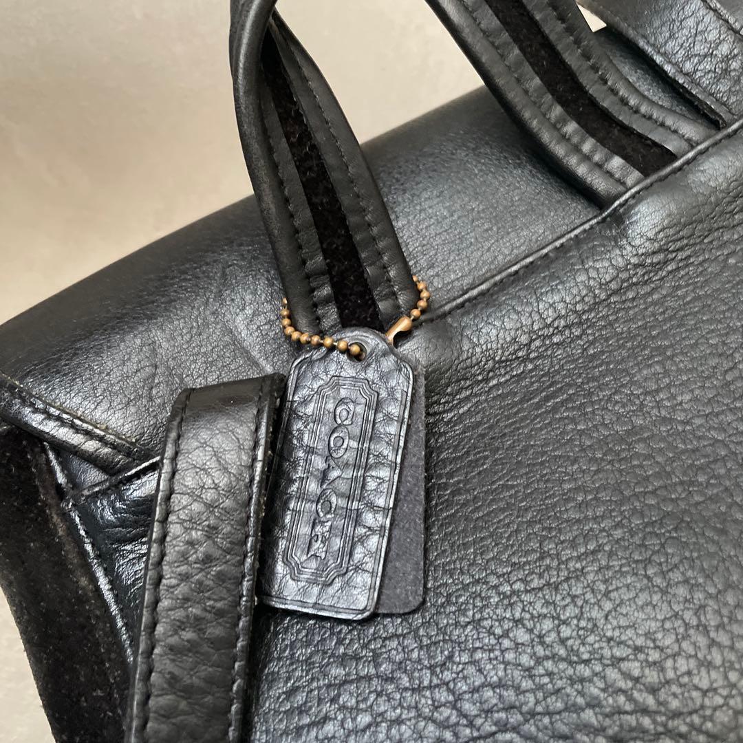 【廃盤】オールドコーチ クラブタンレザー スエード バークレー リュック 黒