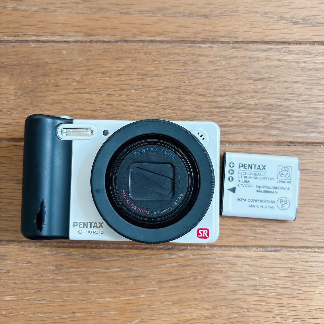 【可愛いすぎるコンデジ】PENTAX optio RZ10 ホワイト
