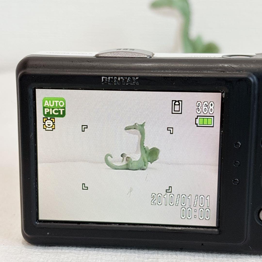 【可愛いすぎるコンデジ】PENTAX optio RZ10 ホワイト