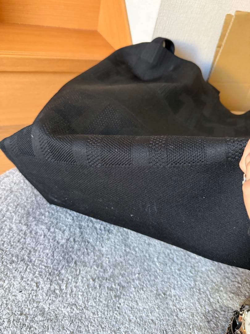 MONCLER ブラック トートバッグ モンクレール メンズバッグ