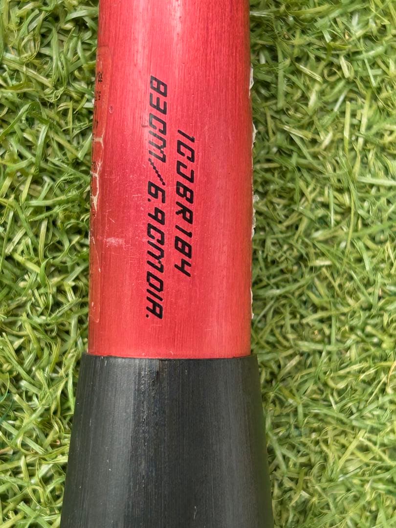 大人　レガシーメタル 元阪神 糸○選手使用で特大ホームランを打ったバット