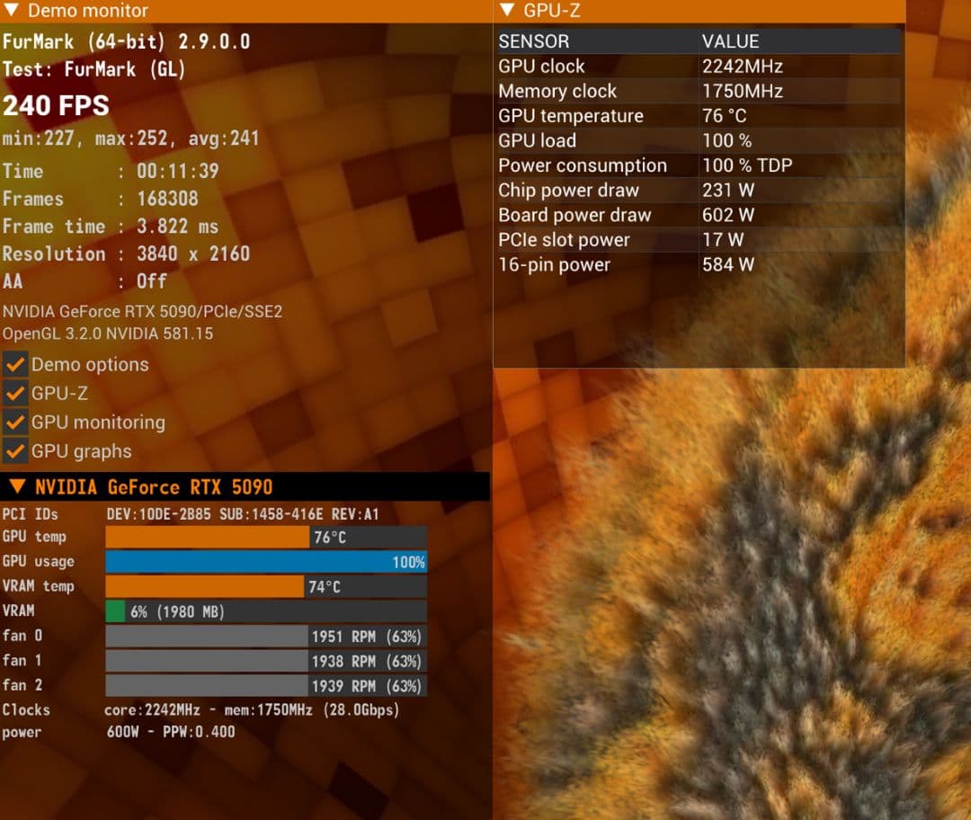 グラフィックボード・グラボ・ビデオカード AORUS MASTER GEFORCE RTX 5090