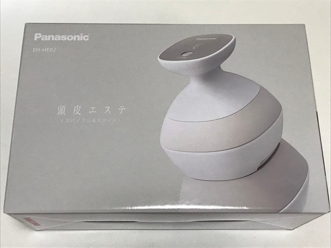 【新品未使用】パナソニックEH-HE0J-S 頭皮エステ スパイラル&スライド