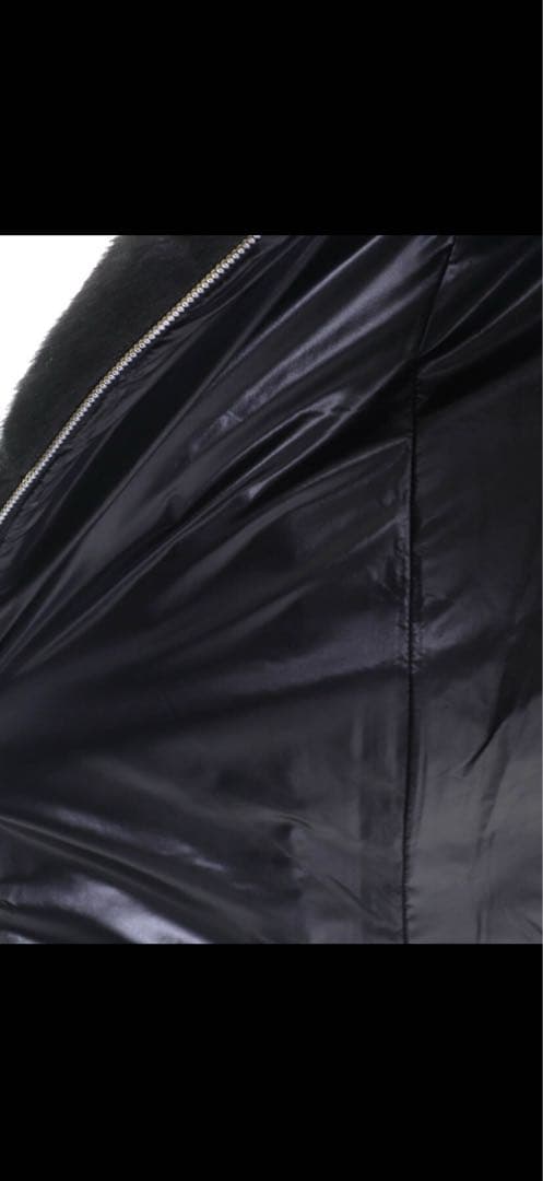 Herno ヘルノ 2023年製 エコファー ダウン　ブラック 38 正規品