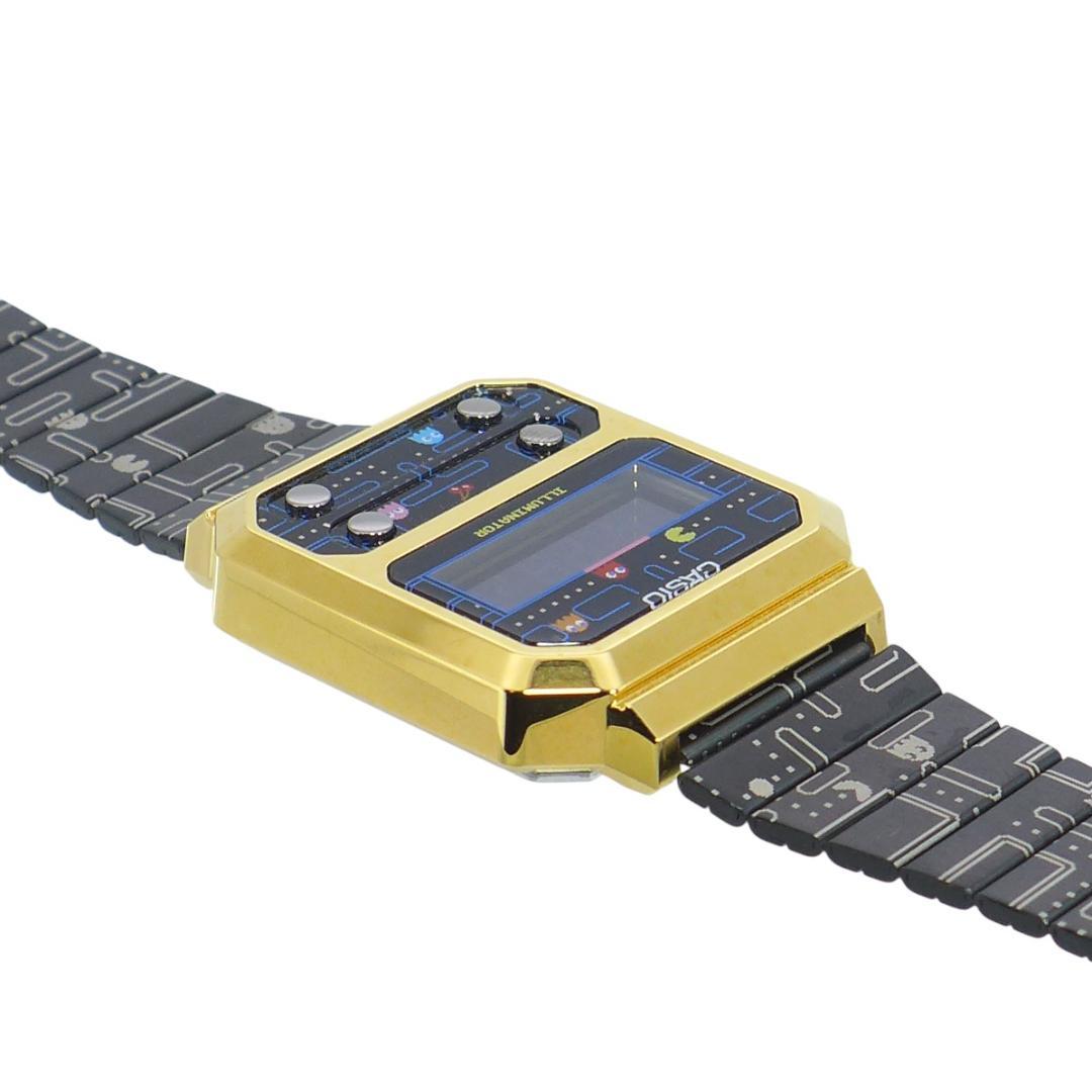 カシオ　パックマン　コラボレーション　 A100WEPC　レア　試着程度　美品