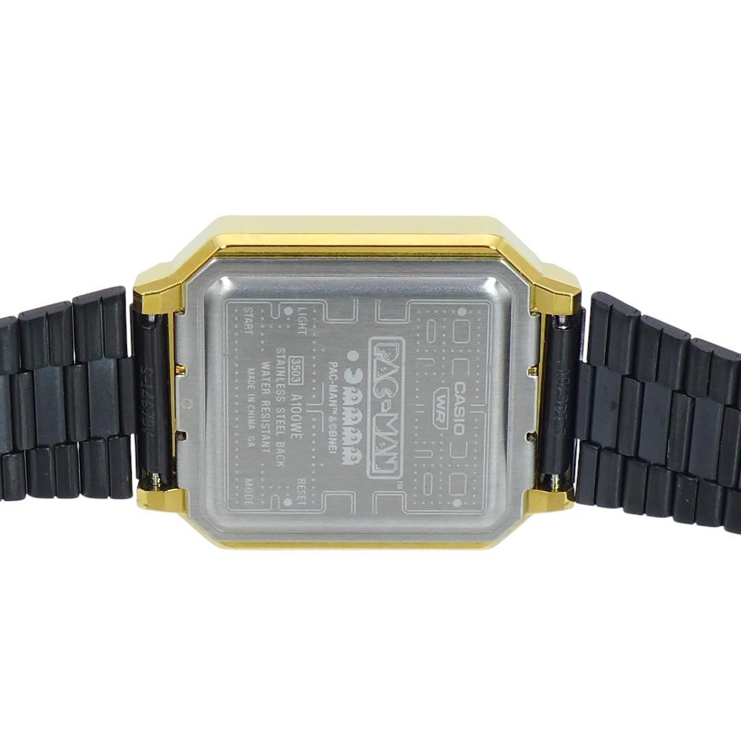 カシオ　パックマン　コラボレーション　 A100WEPC　レア　試着程度　美品