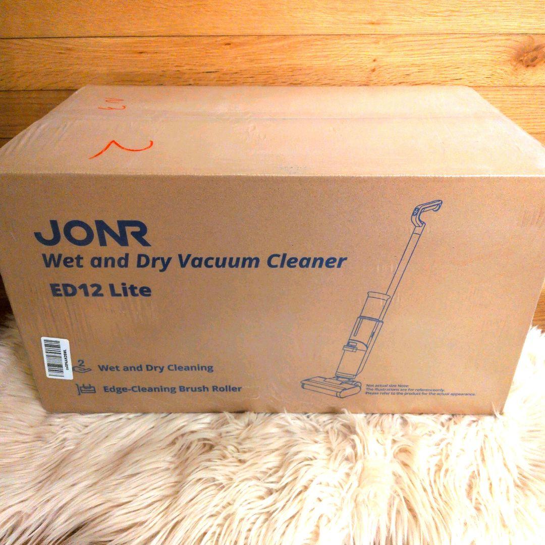 【新品】水拭き掃除機　強力吸引　コードレス スティッククリーナー　床拭き　軽量