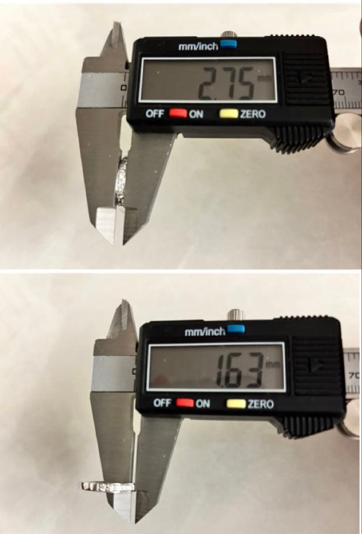 まい様❗️プラチナ天然ダイヤモンドリング エタニティリング0.35ct 鑑別11号