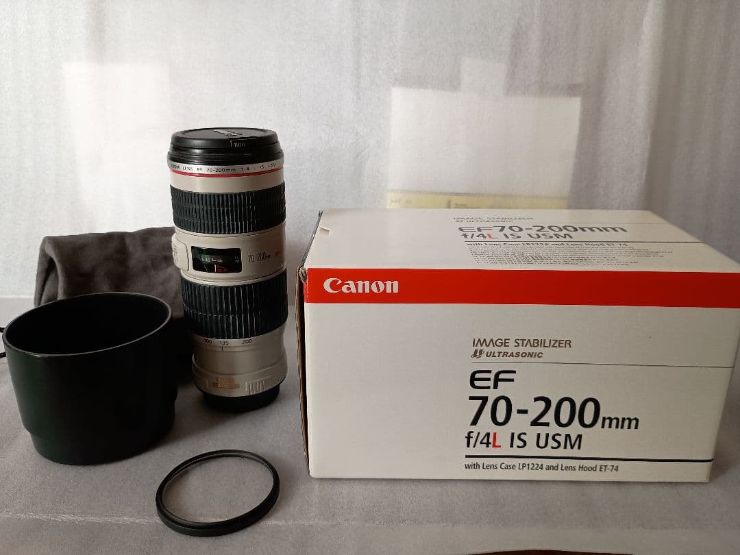 【箱付き】 キャノン Canon EF 70-200mm F4 L IS USM