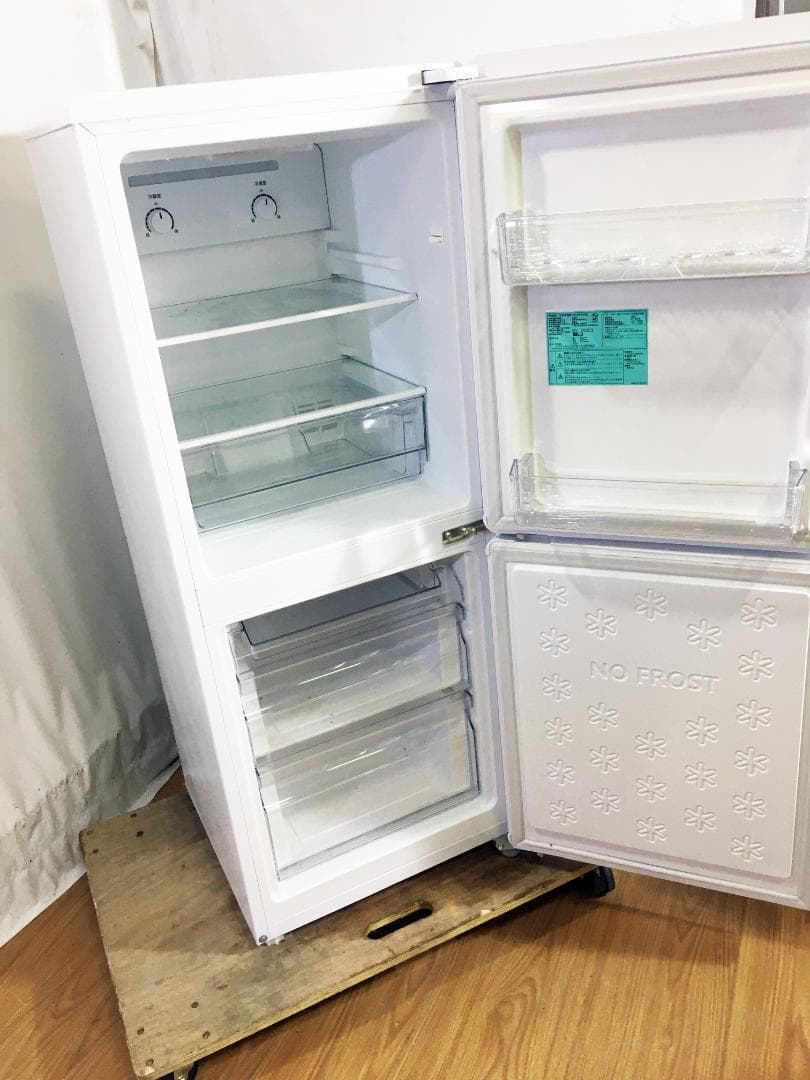 ★Haier☆148L☆2ドア冷凍冷蔵庫【JR-NF148B】