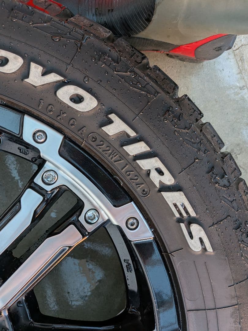 s*s様 RAYS FDX　OPEN COUNTRY　AT3　17インチ　ハイエ