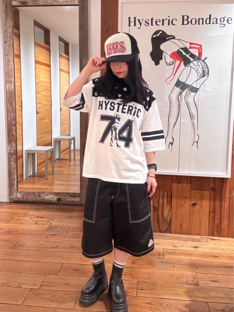 新品 HYSラインストーンメッシュキャップ【HYPNOTIZED LOGO】 黒