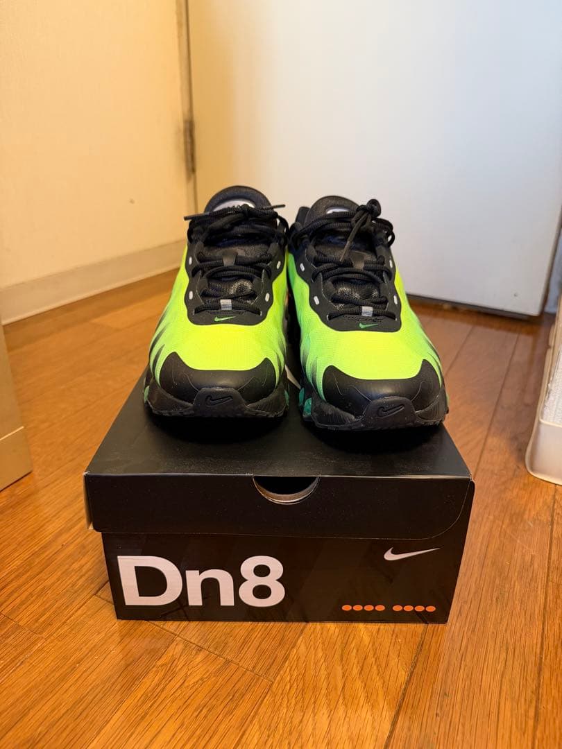 Nike Air Max Dn8 ブラック/ライムグリーン