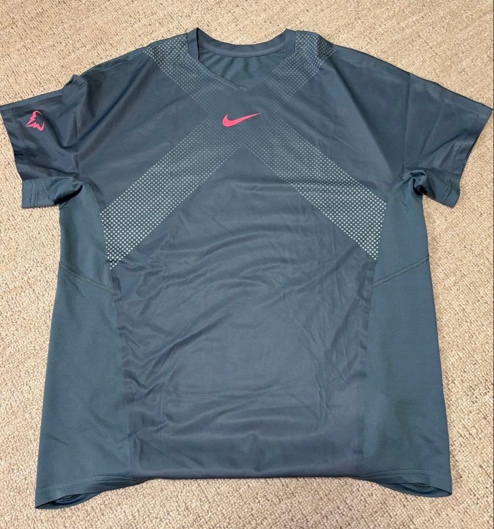 ラファエル・ナダル ナイキテニスウェア 上下セット ダークグレー