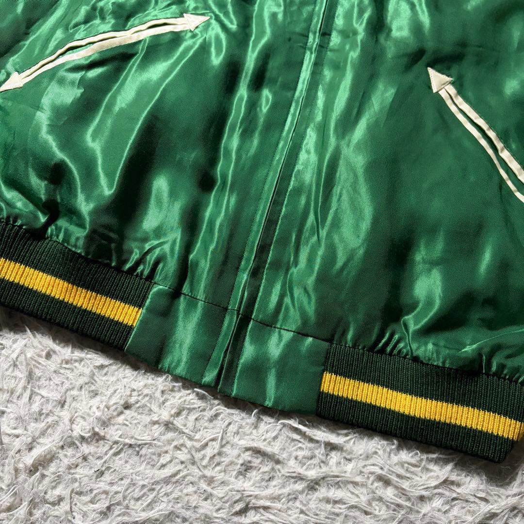 ば*ば様 美品■テーラー東洋　BEAMS別注　スカジャン　リバーシブル　レオパー