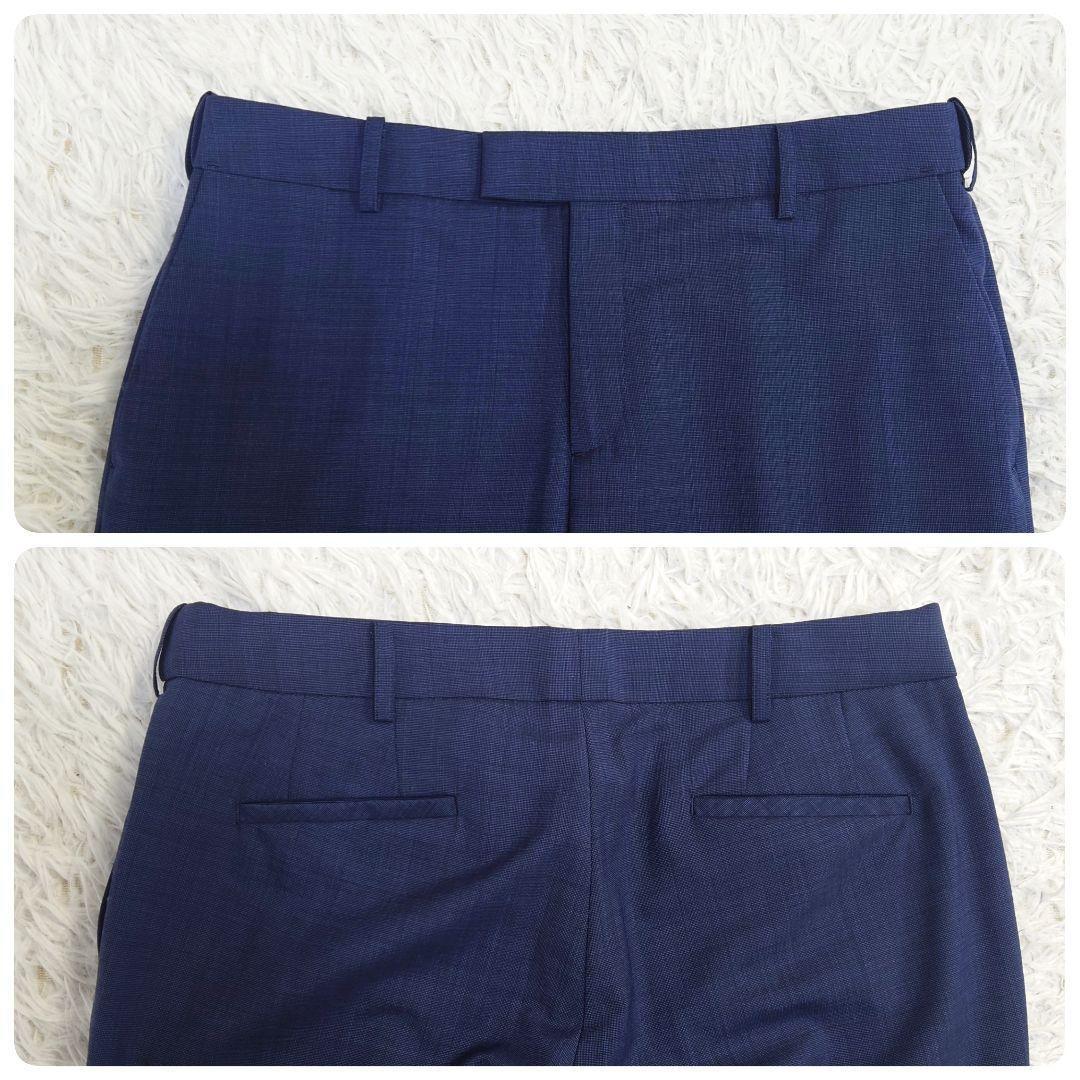 希少大きいサイズ　17号　n line　スーツ3点セット　洗える　ネイビー