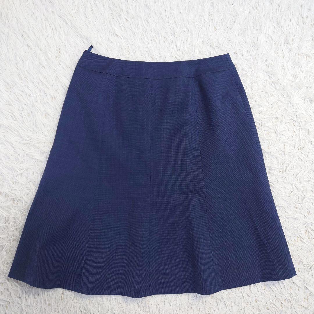 希少大きいサイズ　17号　n line　スーツ3点セット　洗える　ネイビー