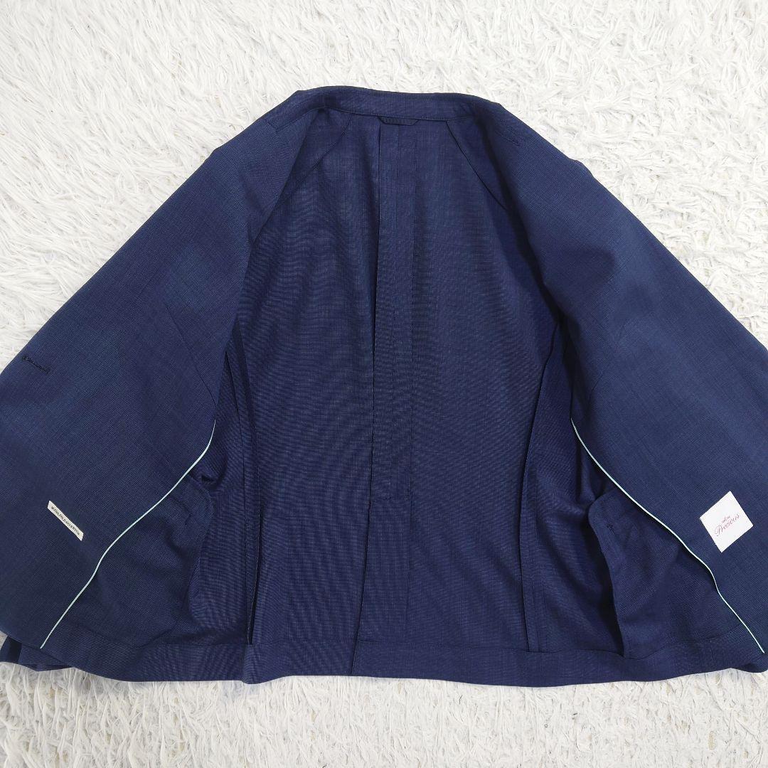 希少大きいサイズ　17号　n line　スーツ3点セット　洗える　ネイビー
