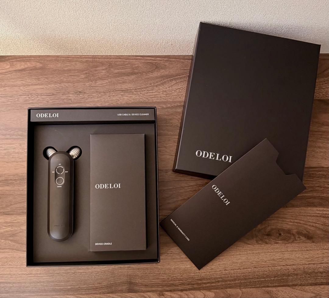 ODELOI オドロイ チタンショット 中周波 美顔器 ガルバニック 韓国