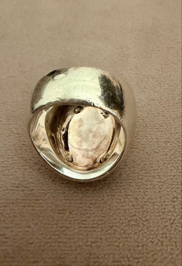 Christofle シルバーリング オーバルシェイプ