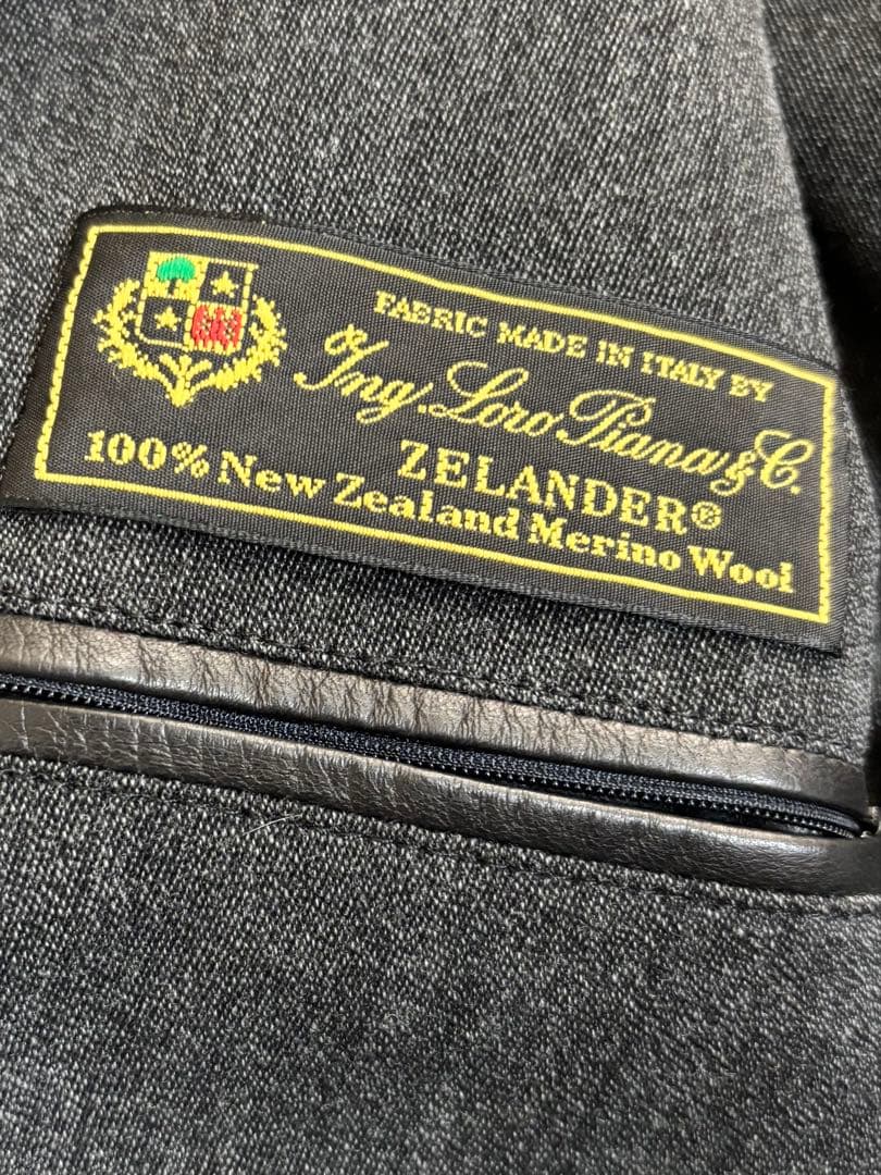 MOFAR イタリア製　羊革レザーコート　裏地ロロピアーナウール　48