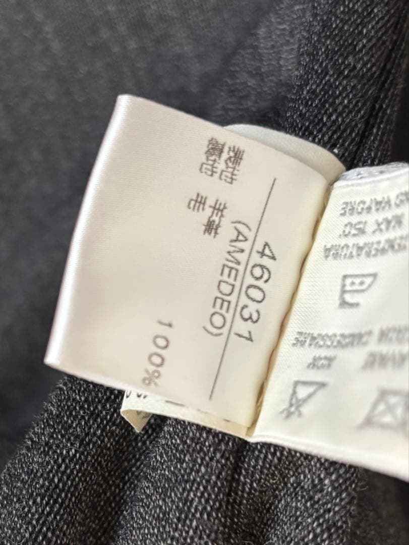 MOFAR イタリア製　羊革レザーコート　裏地ロロピアーナウール　48