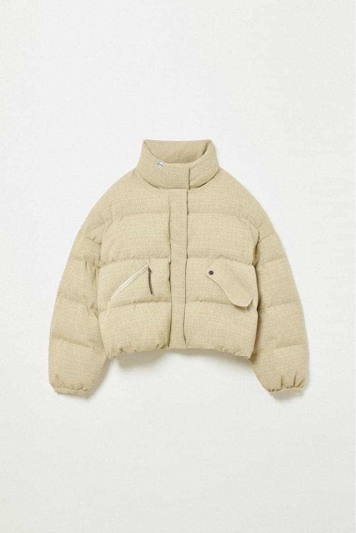 ジャケット・アウター eaphi CHECK PATTERN PUFFER JACKET