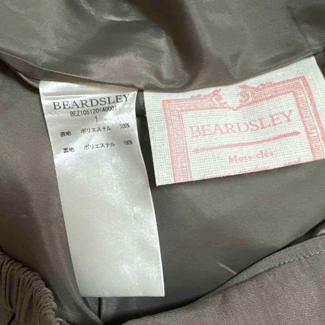 新品タグ付き BEARDSLEY 《2サイズ展開》割繊サーキュラースカート