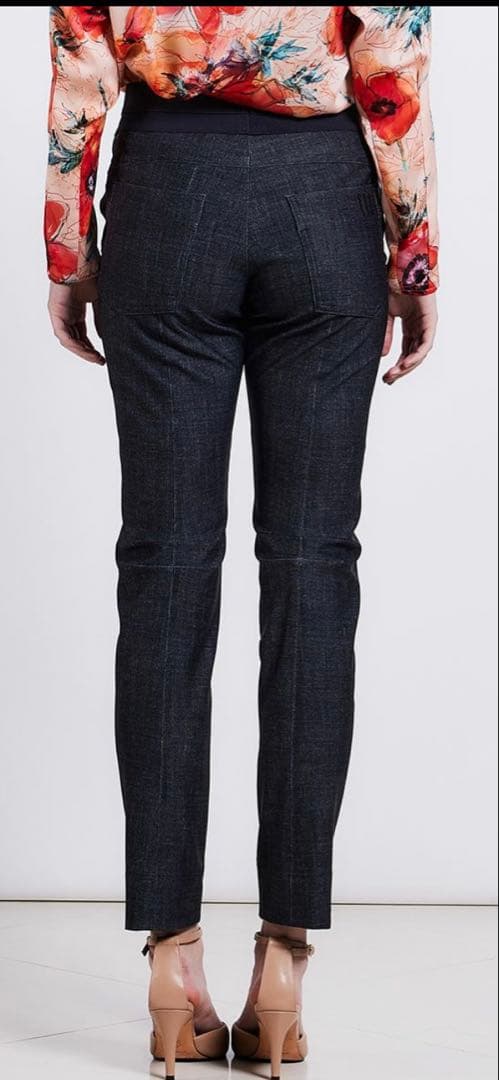 sov.ダブルスタンダードメリルハイテンションパンツ インディゴ スキニーデニム