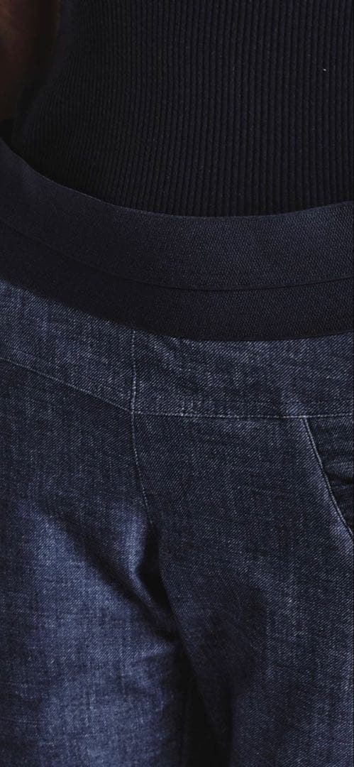 sov.ダブルスタンダードメリルハイテンションパンツ インディゴ スキニーデニム