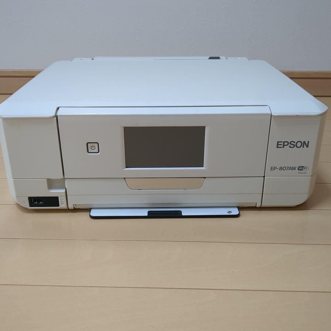 EPSON インクジェットプリンター EP-807AW　ジャンク品