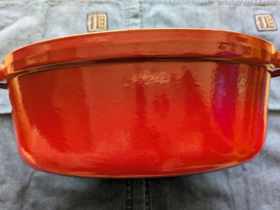 ストウブ 鍋 ココット オーバル 29cm チェリーレッド