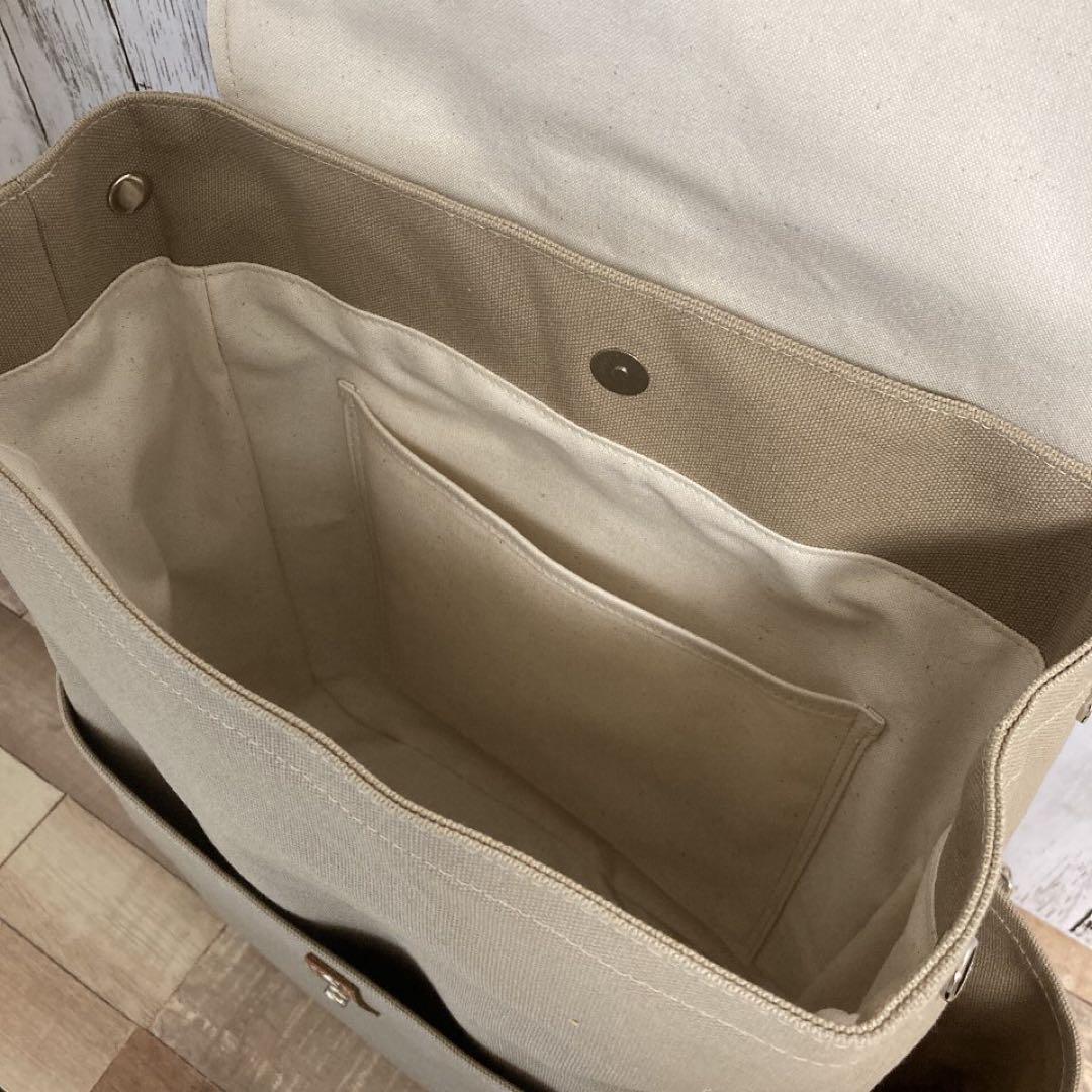 倉敷帆布のハンドメイドリュック