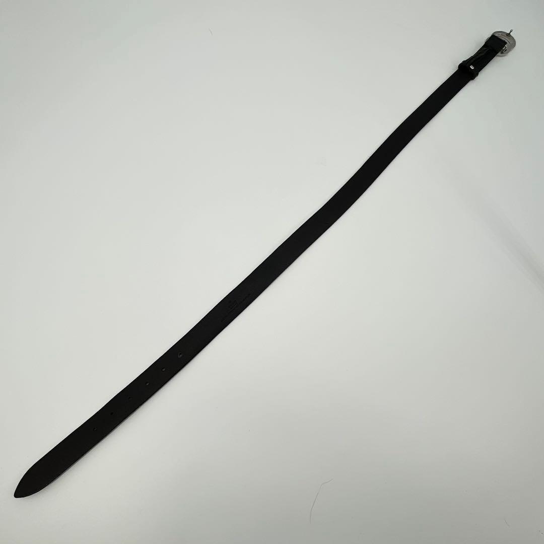 美品✨グッチ ベルト マーモント ダブルG シルバー レザー メンズ