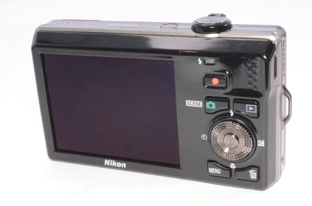 【美品】ニコン Nikon COOLPIX S6000 レッド デジタルカメラ