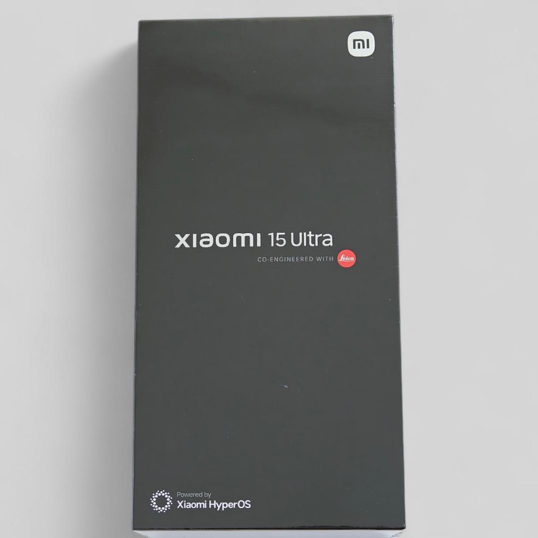 【新品未開封】XIAOMI 15 Ultra 16GB/1TB 中国版