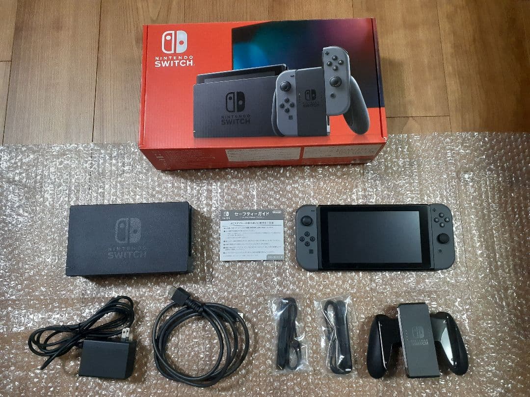 【完品・液晶美品】Nintendo Switch 本体 旧型 スイッチ 動作良好