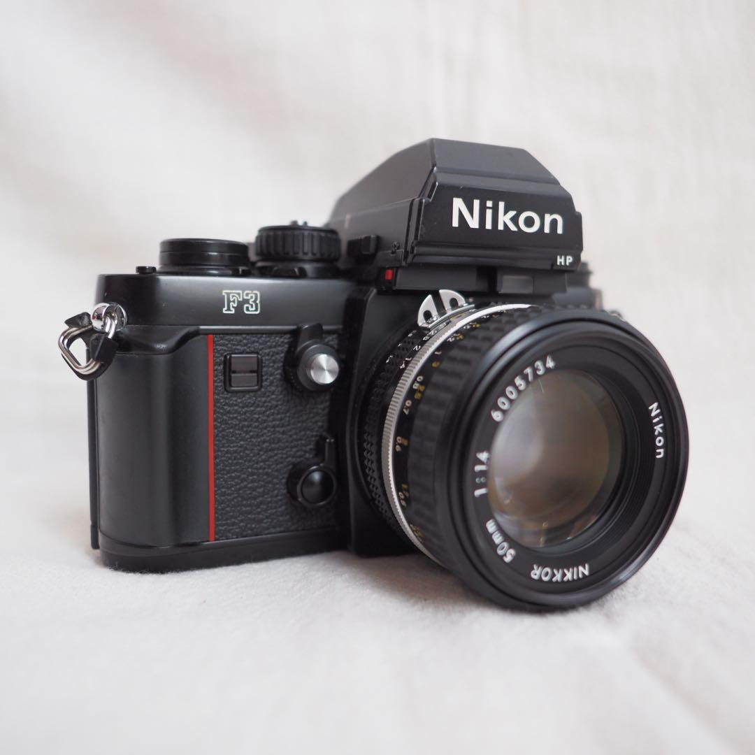 Nikon F3 HP 一眼レフカメラ 50mm f/1.4 レンズ ニコン