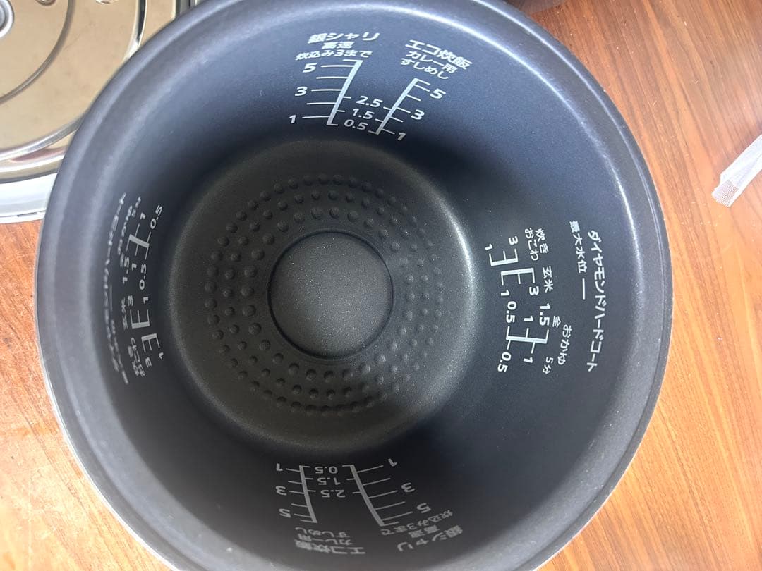 パナソニック炊飯器スチーム＆可変圧力IHジャーWおどり炊きSR-SPA105