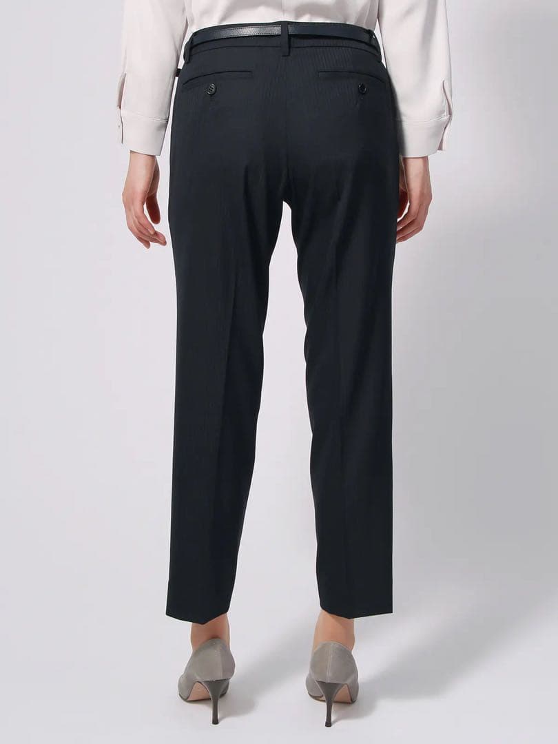 (新品)ザスーツカンパニー　現行　ストレッチ　洗える　パンツスーツセットアップ