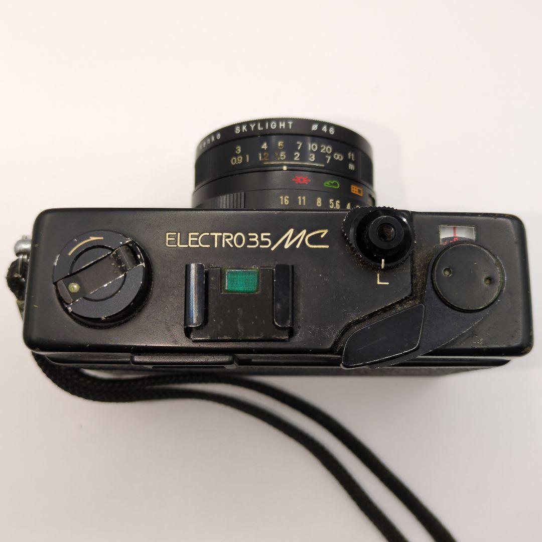 YASHICA ELECTRO 35 MC フィルムカメラ　ストロボ付