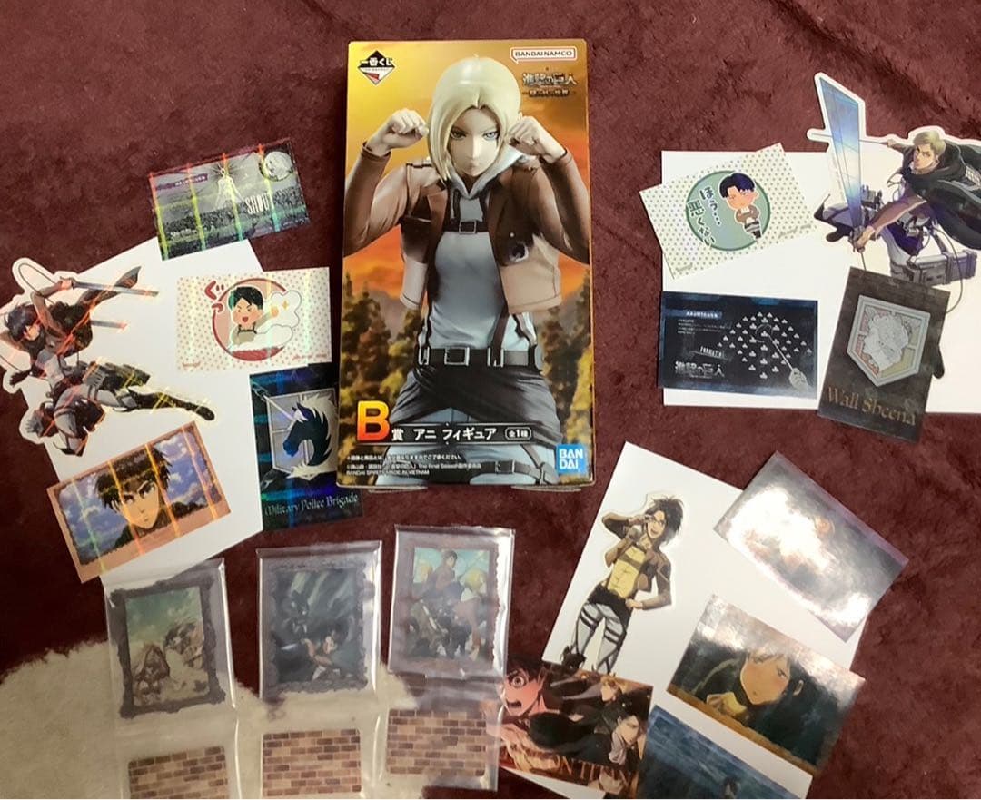 一番くじ進撃の巨人 〜壁の外の世界〜　B 賞アニ・レオンハート フィギュア