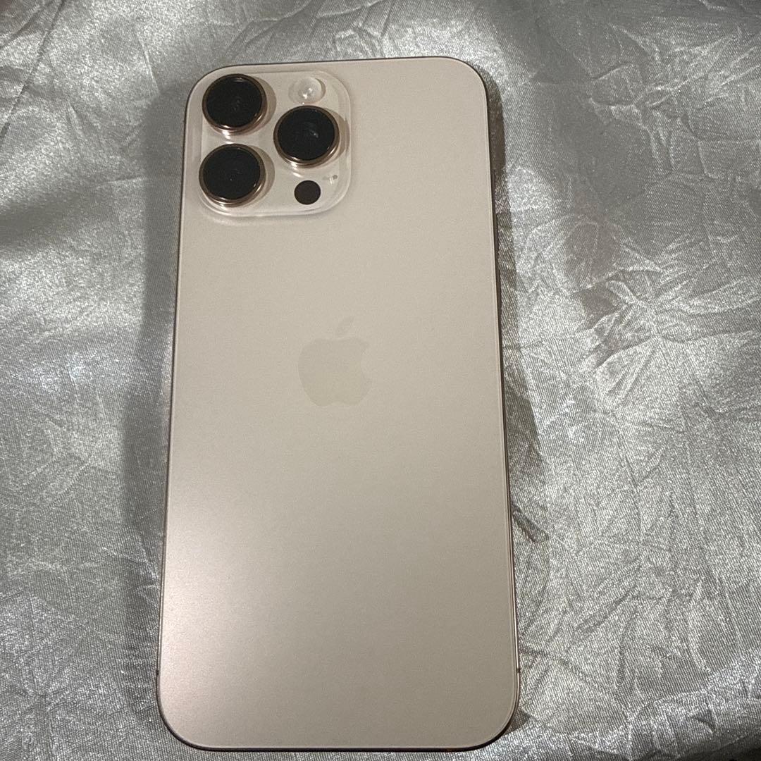 Apple iPhone16ProMax 256 本体　デザートチタニウム付録付