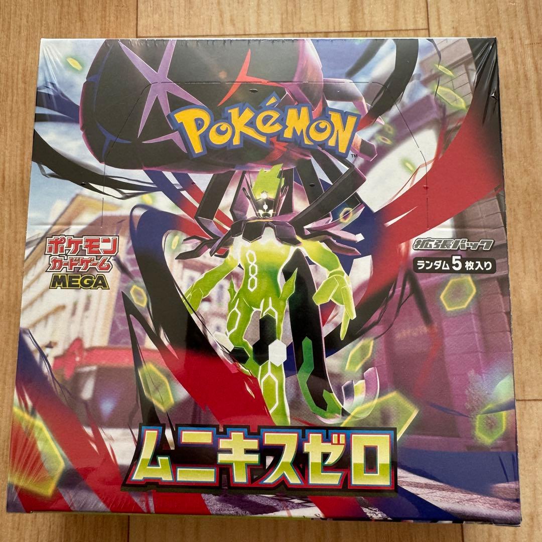 ポケモンカードゲーム MEGA 拡張パック ムニキスゼロ BOX シュリンク付