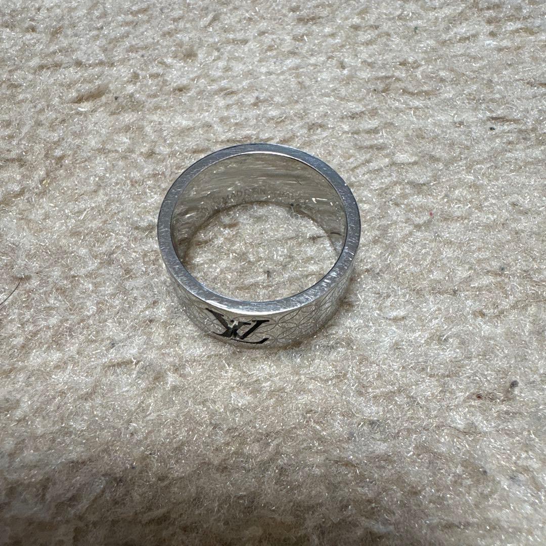 Louis Vuitton シルバーリング　18号