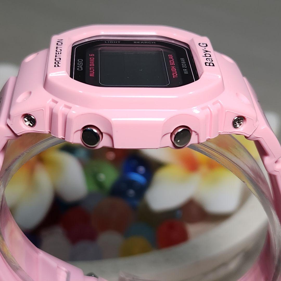 美品 電波ソーラー 腕時計 カシオ ベビーg BABY-G イルクジ B391